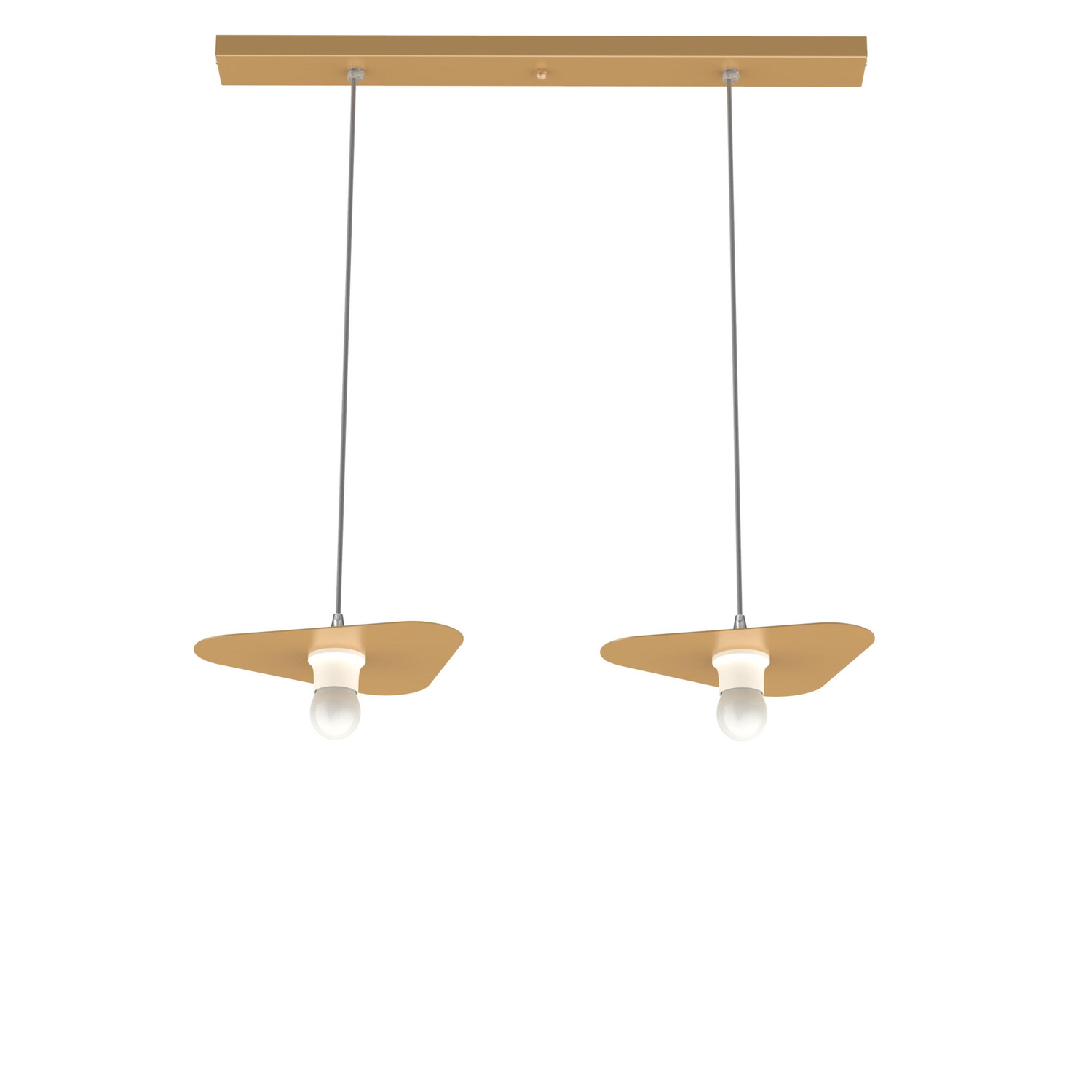 

Подвесной светильник Lumicom, 25x30x7 см, золотой