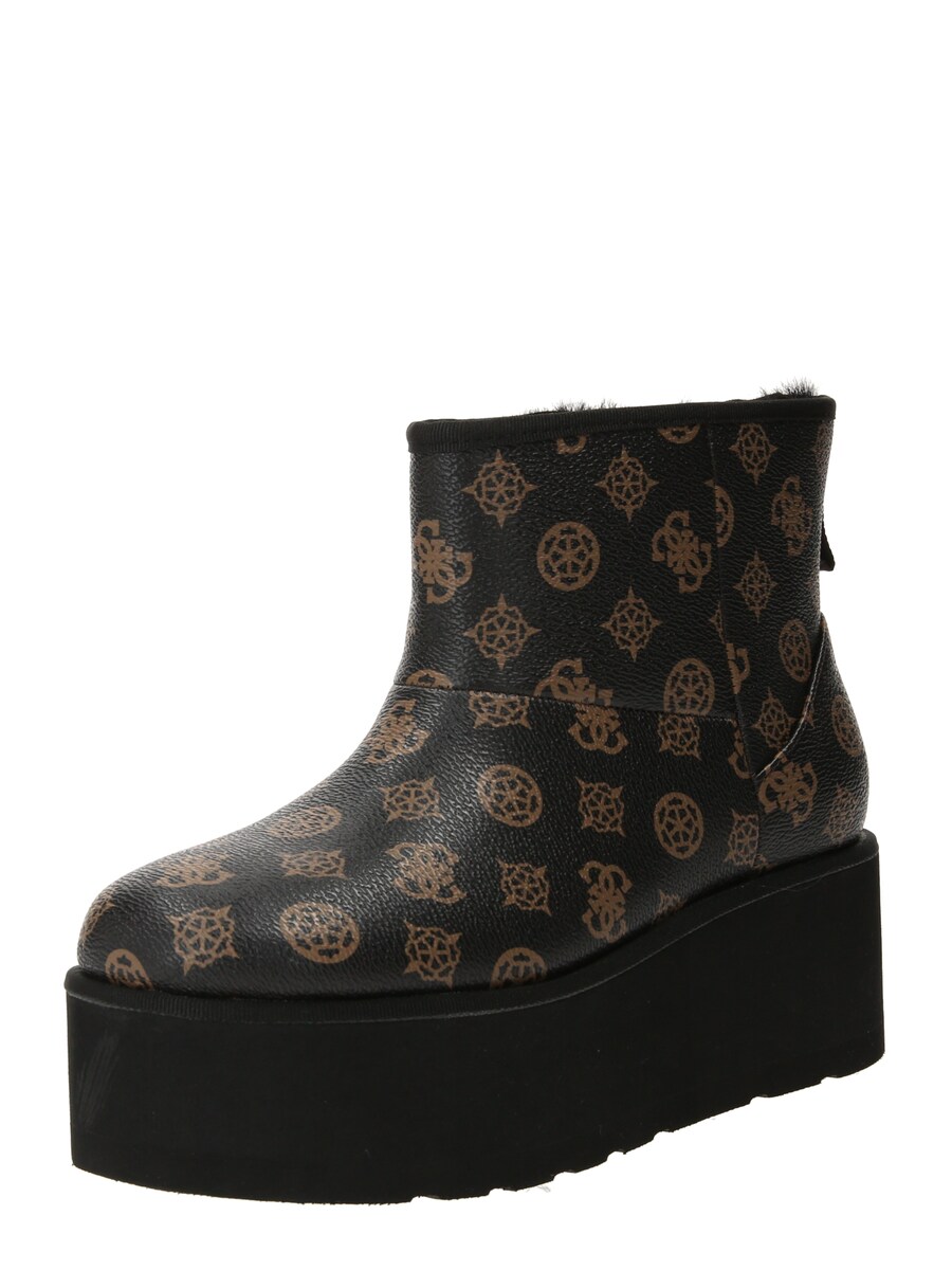 Зимние ботинки GUESS JILLAN, Brown/Dark brown