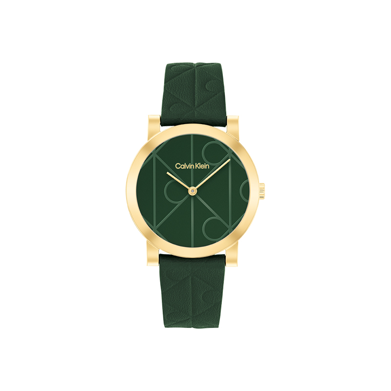 

Calvin Klein Часы Wrist Watch Quartz Movement Green Dial Men's Watch, Green