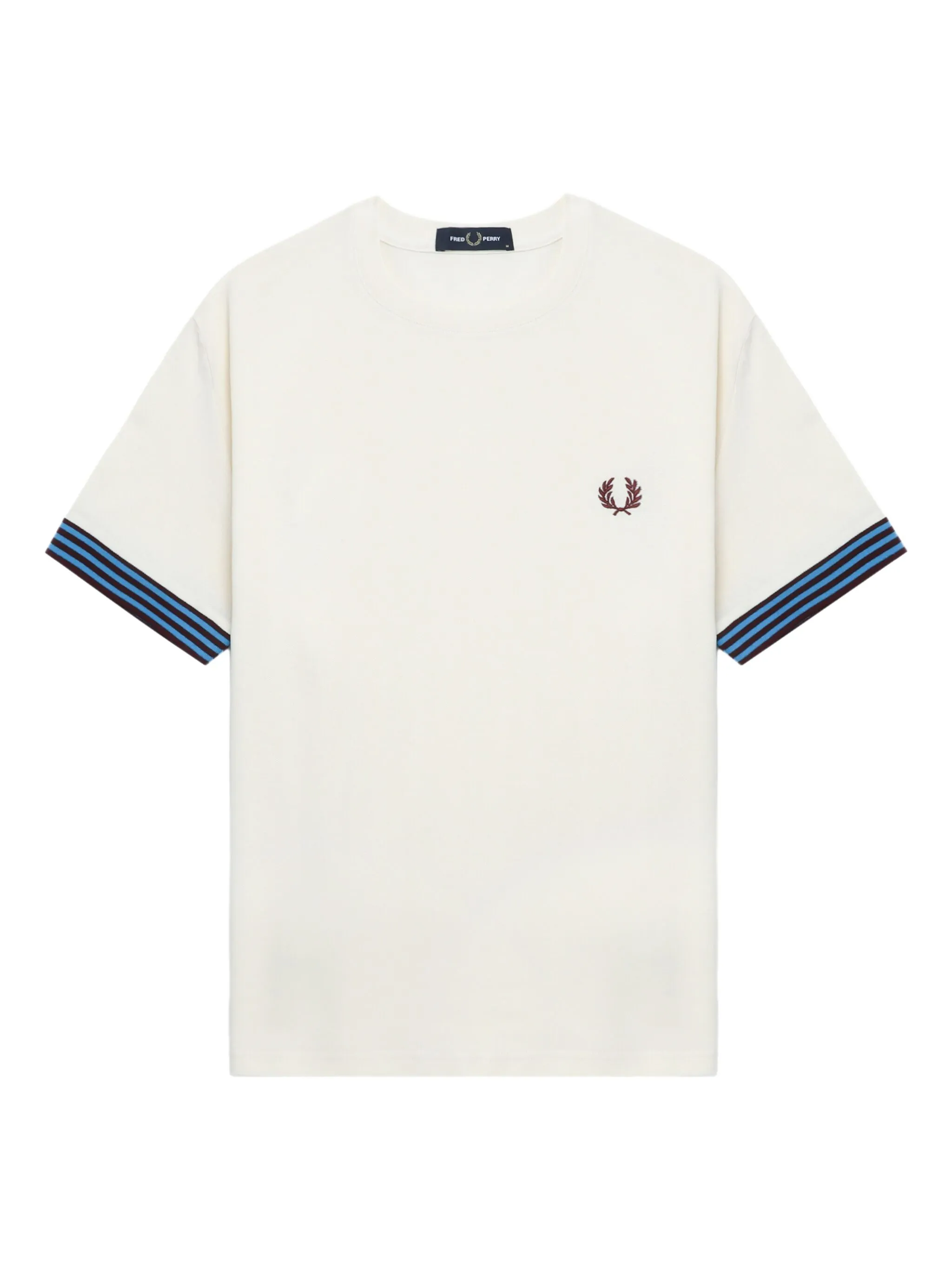 

Футболка с вышивкой Laurel Wreath Fred Perry, белый