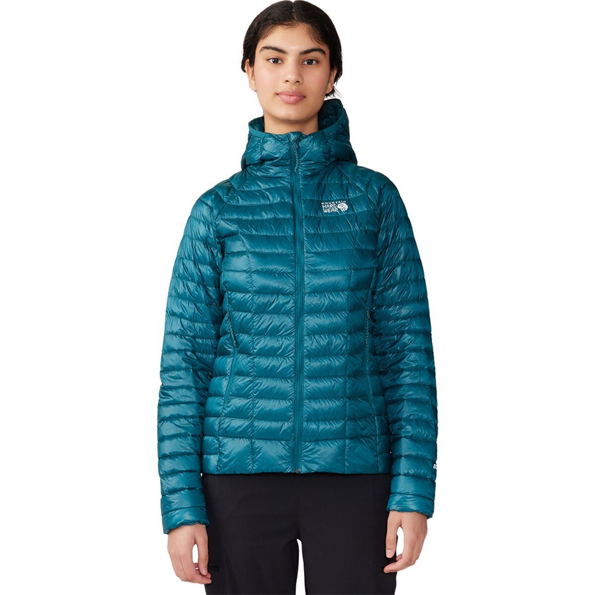 

Призрачный шепот худи пуховая куртка Mountain Hardwear, цвет jack pine
