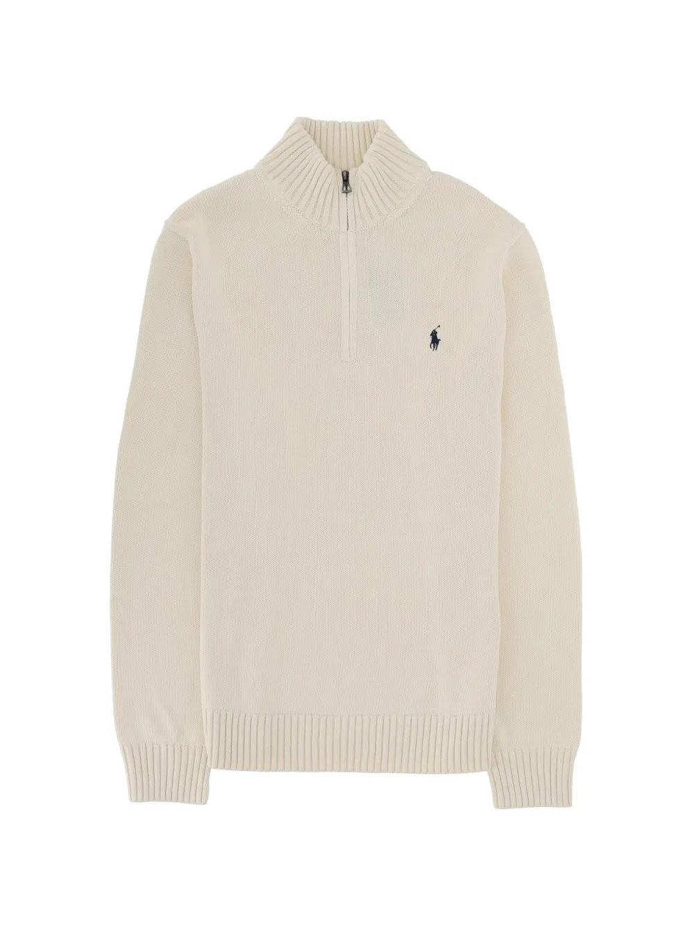 

Свитер с полу-молнией Polo Ralph Lauren, бежевый