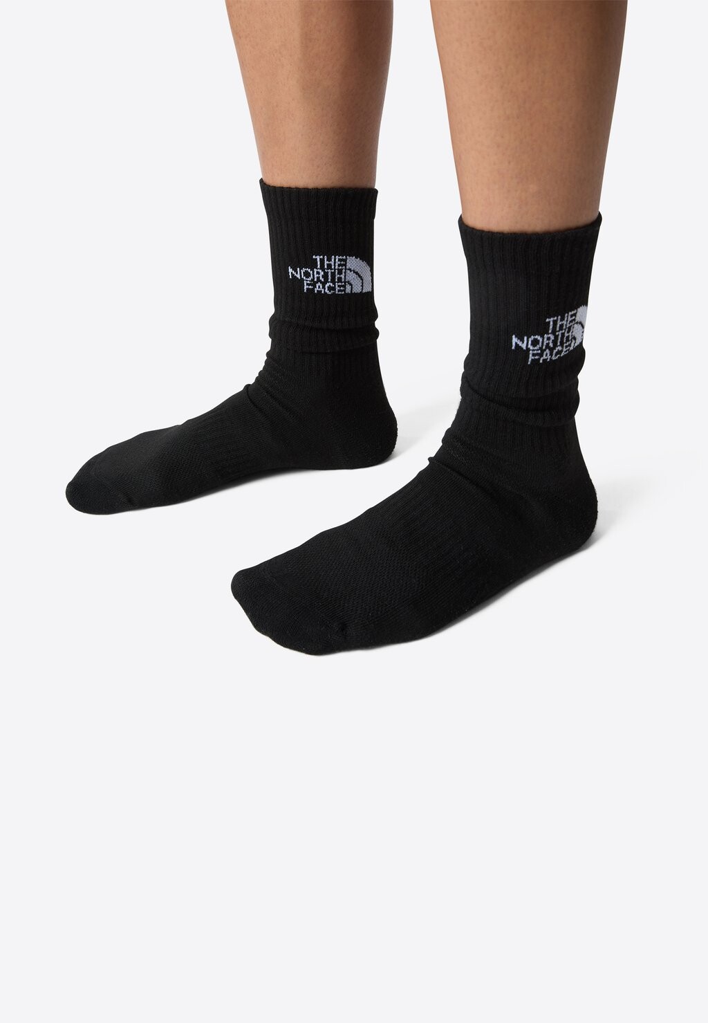 

Носки Multi Cush Crew 3P The North Face, цвет tnf black