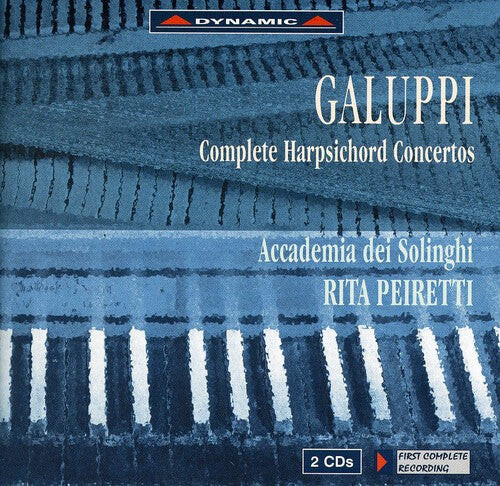 

CD диск Galuppi / Academia Dei Solinghi / Peiretti: Complete Harpsichord Concerti