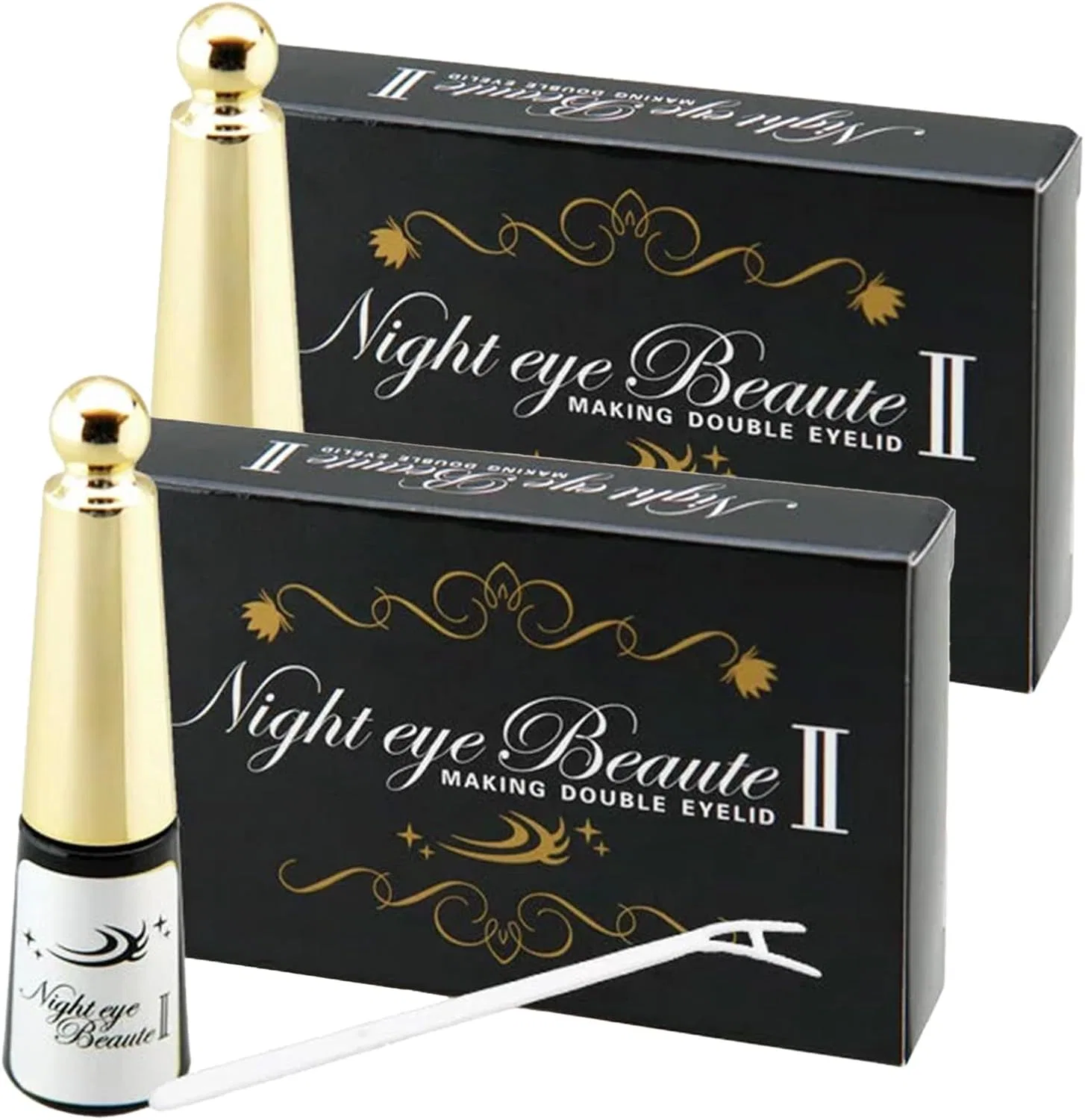 Средство для формирования двойного века Night eye Beaute II, Street Trend, 2 набора по 3 мл, прозрачный
