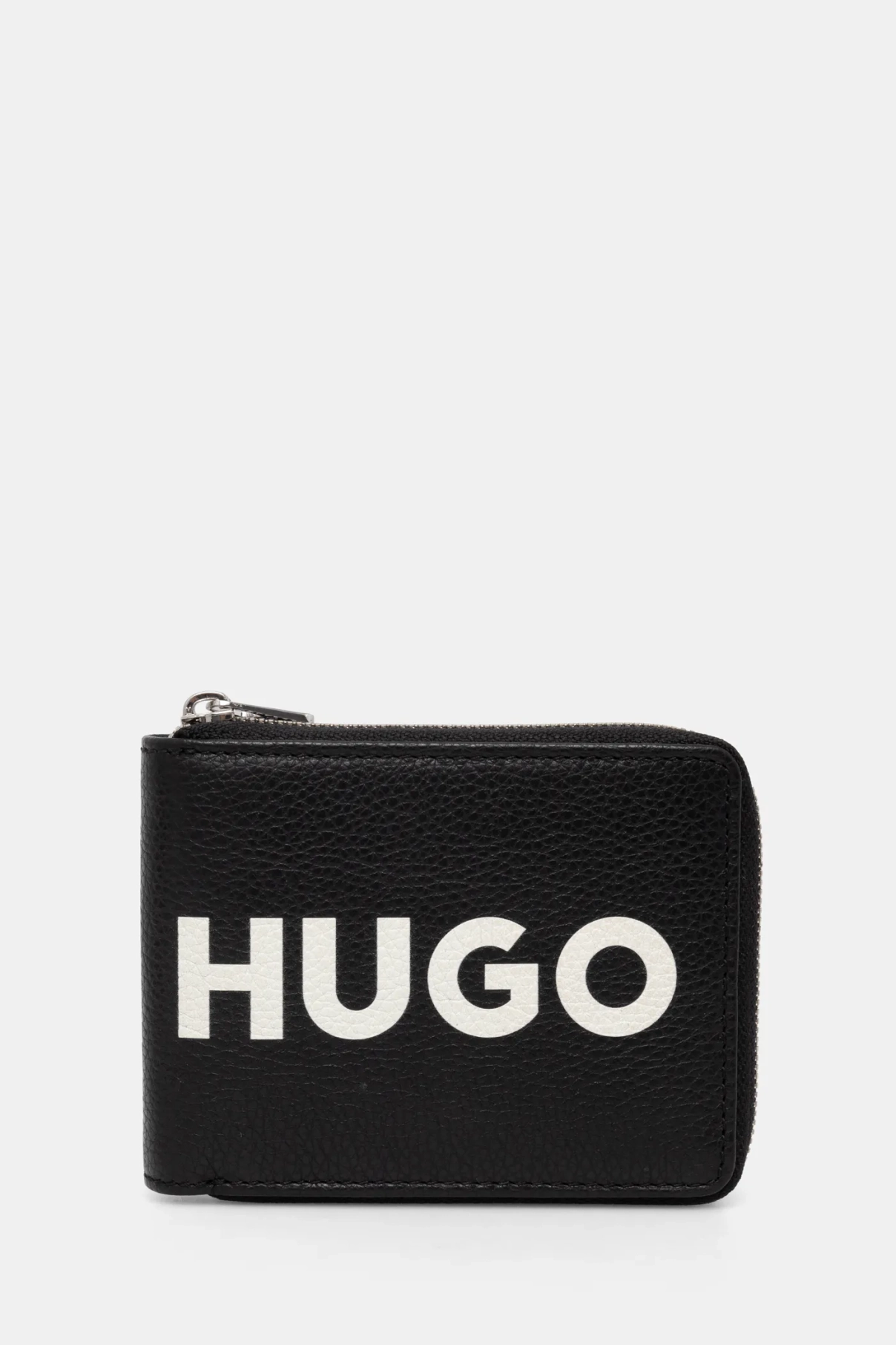 

Кожаный кошелек HUGO, черный