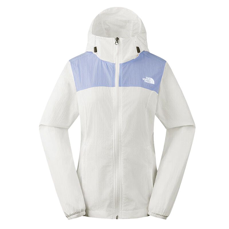 

The North Face Куртки женские, фиолетово-белого цвета/FO3, с капюшоном, тонкие, другие