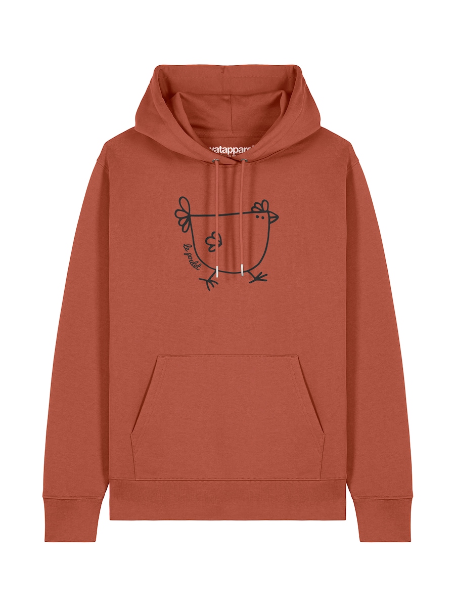 

Толстовка Watapparel Le poulet - das Huhn, светло-коричневый