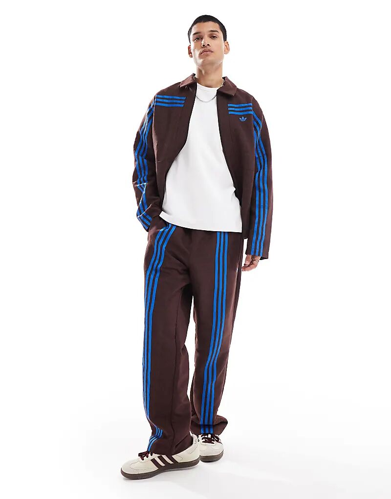

Спортивные брюки 70s Club коричневого цвета adidas Originals