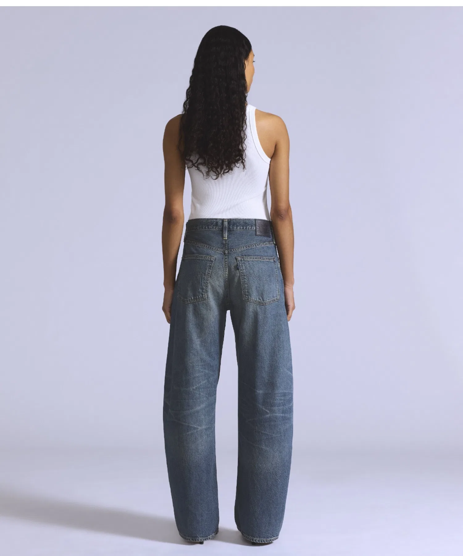 Джинсы Levi's BLUETAB™ DROP Barrel, цвет Medium Indigo, произведено в Японии. — фото 4