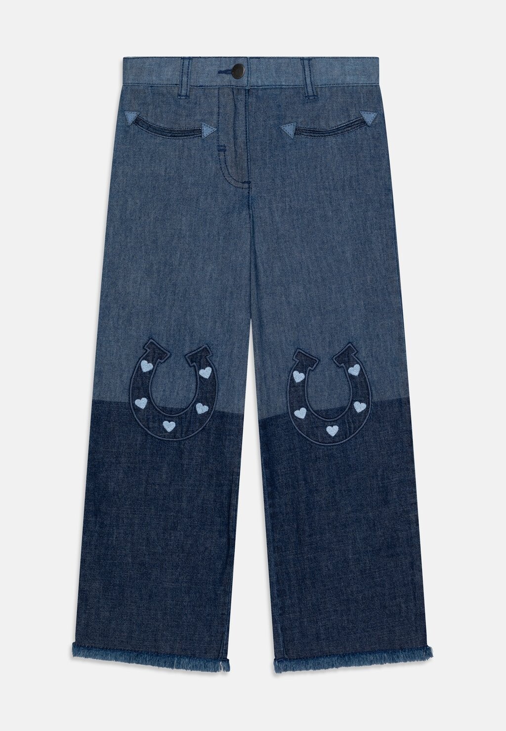 

Расклешенные джинсы TROUSERS Stella McCartney Kids, синий