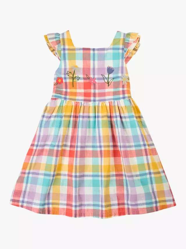 Детское платье с вышивкой Гиацинт Frugi