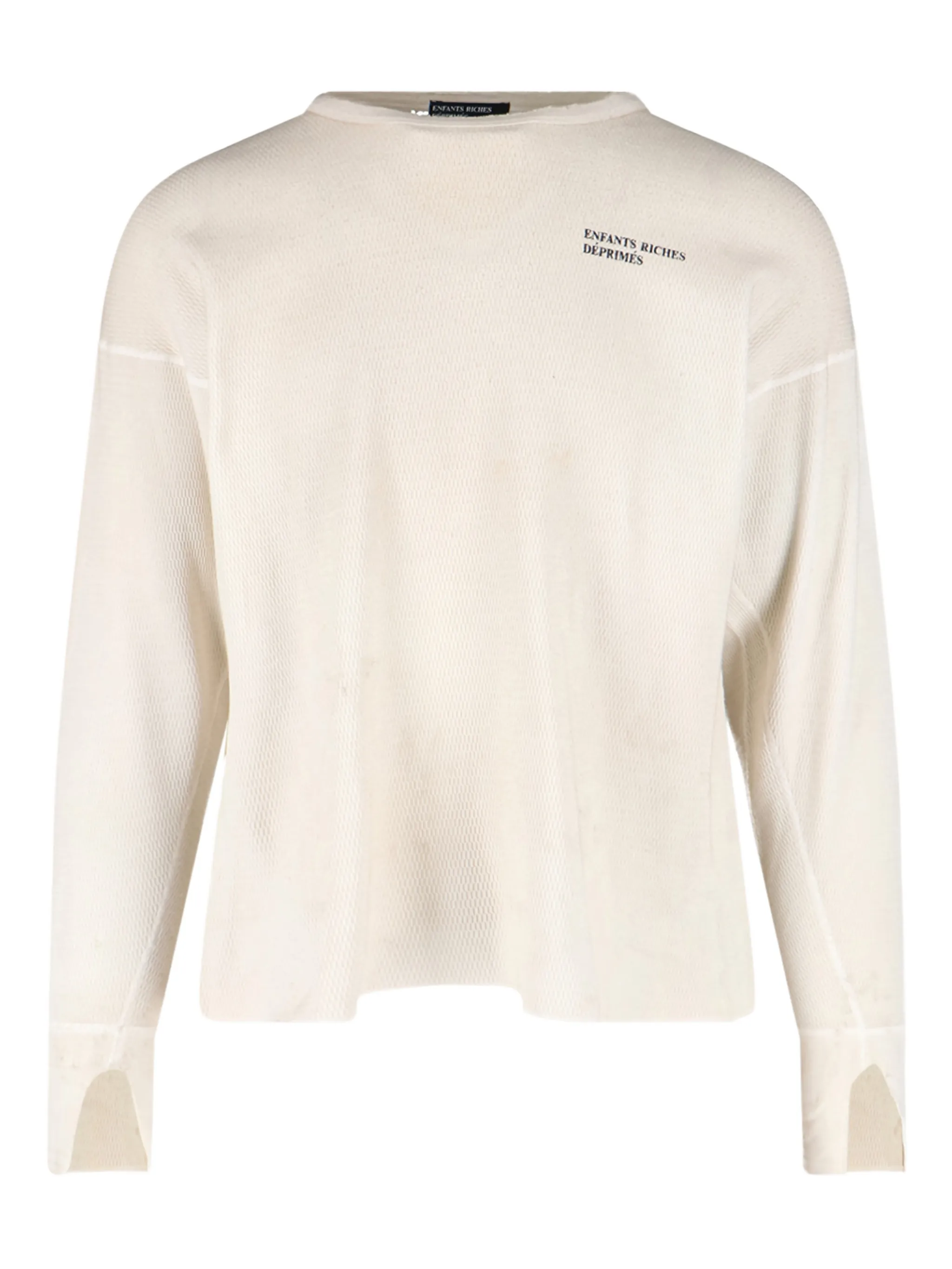 

Футболка с логотипом Enfants Riches Déprimés, кремовый