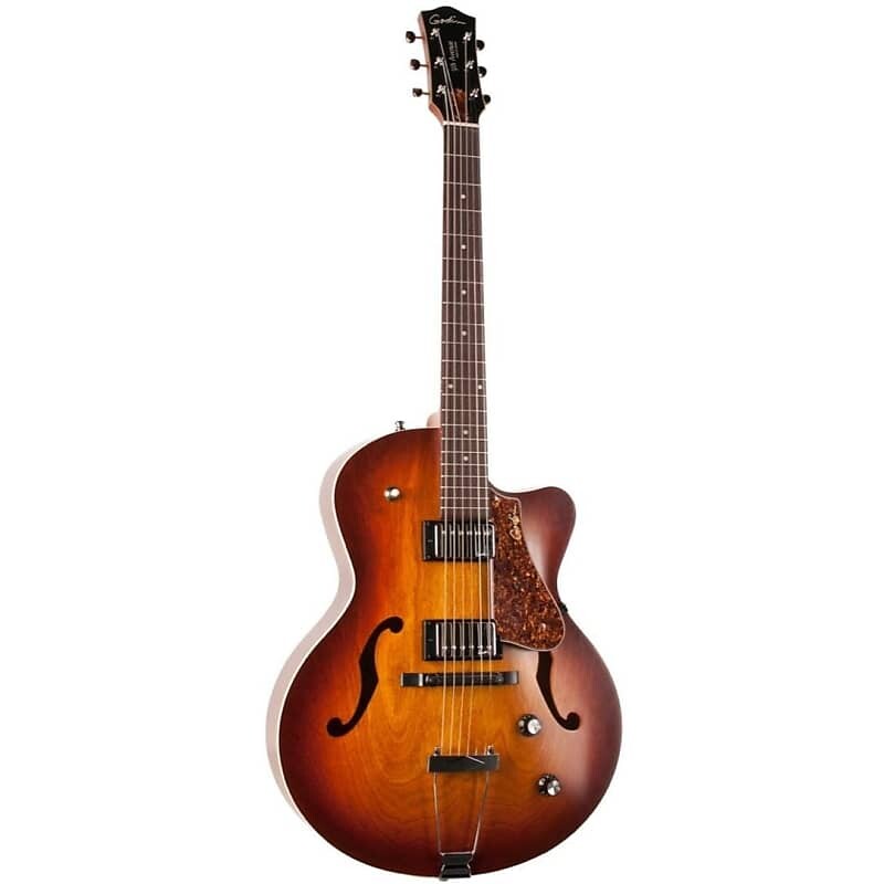 

Электрогитара Godin 5th Avenue CW Kingpin II HB Electric Guitar - Cognac Burst
