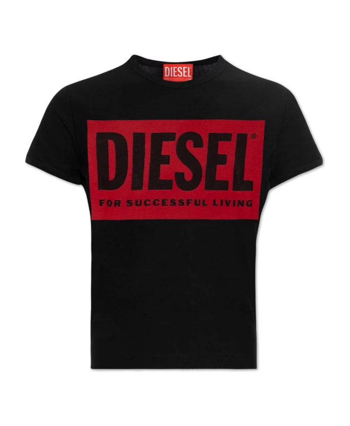 

Футболка с логотипом t malun Diesel, черный