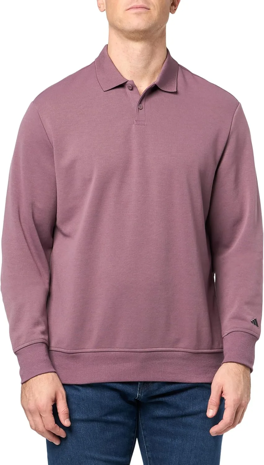 

Adidas мужская поло с длинным рукавом