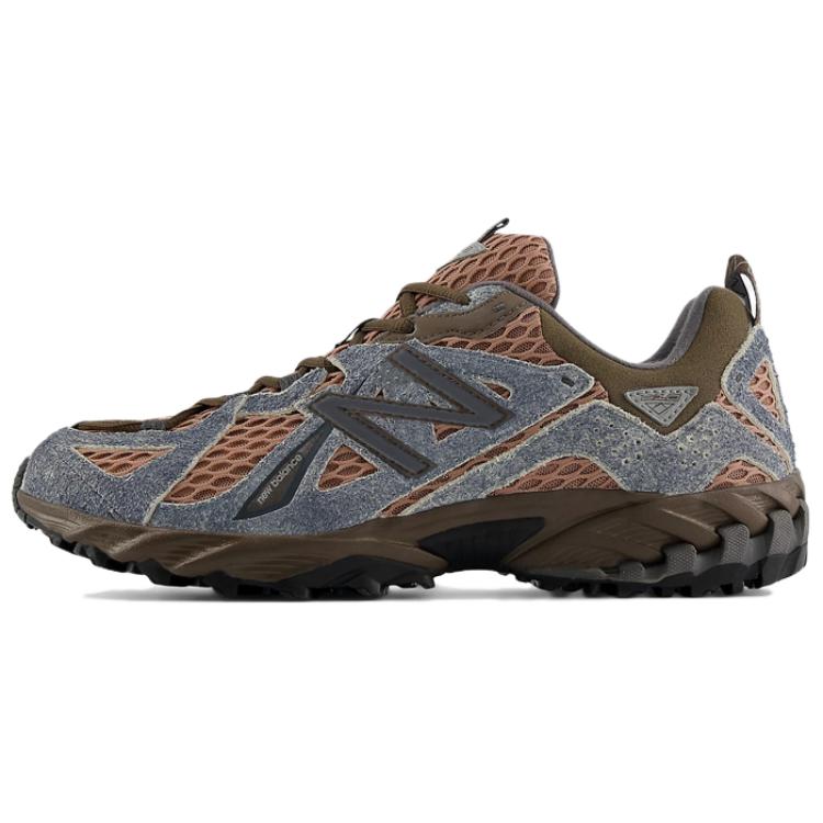 

Кроссовки 610 New Balance, серо-коричневые