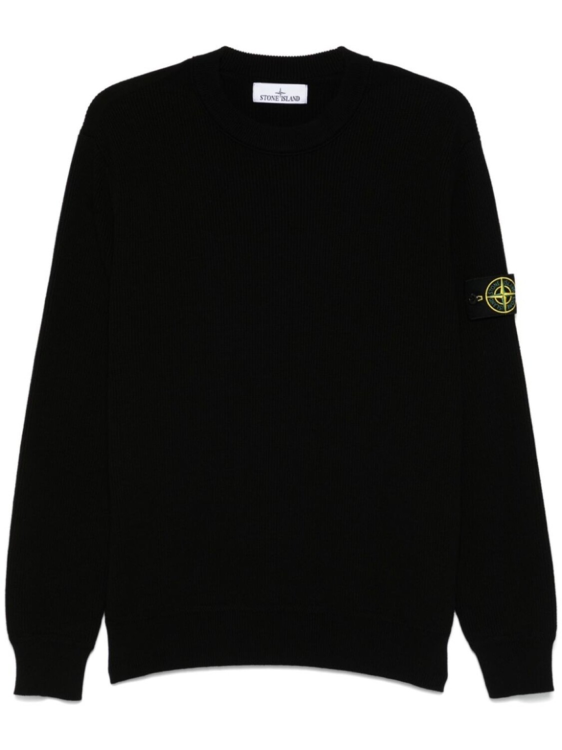 

Stone Island свитер с нашивкой Compass, черный