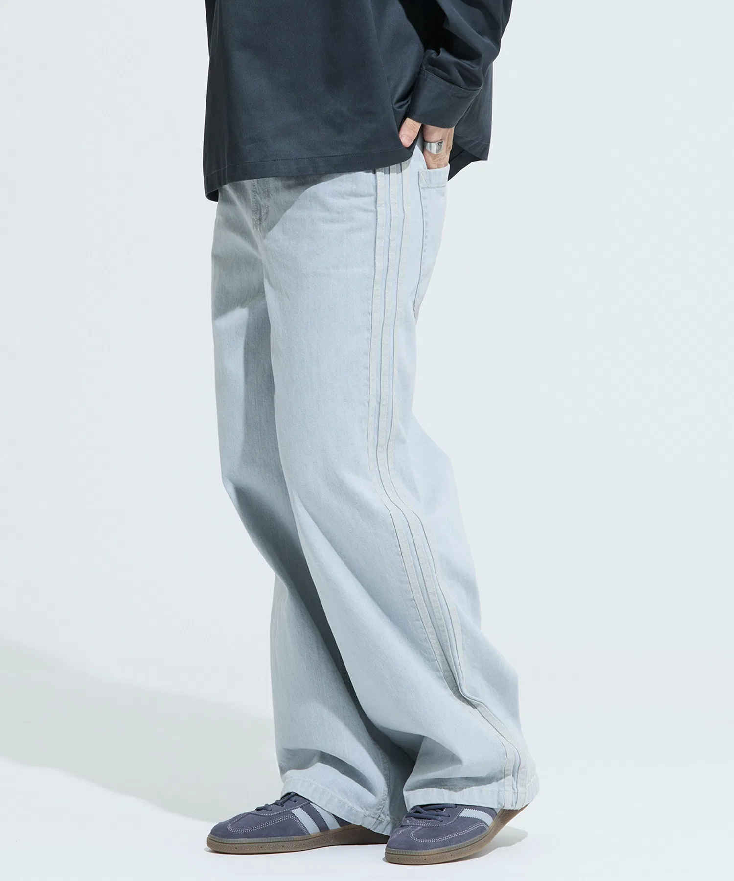 Мужские джинсы Adidas Originals Wide Leg Skater Jeans