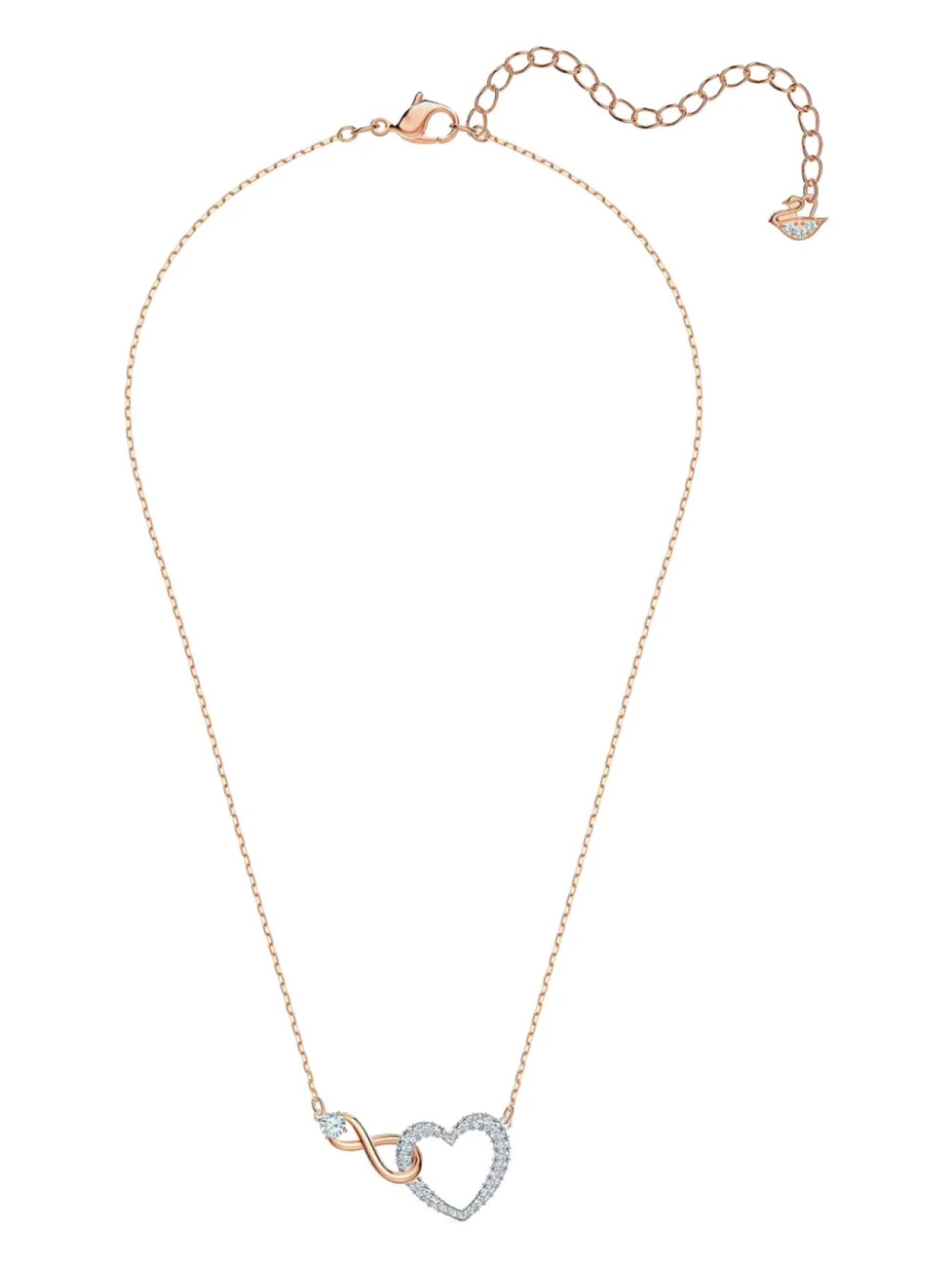

Swarovski колье Hyperbola, розовый