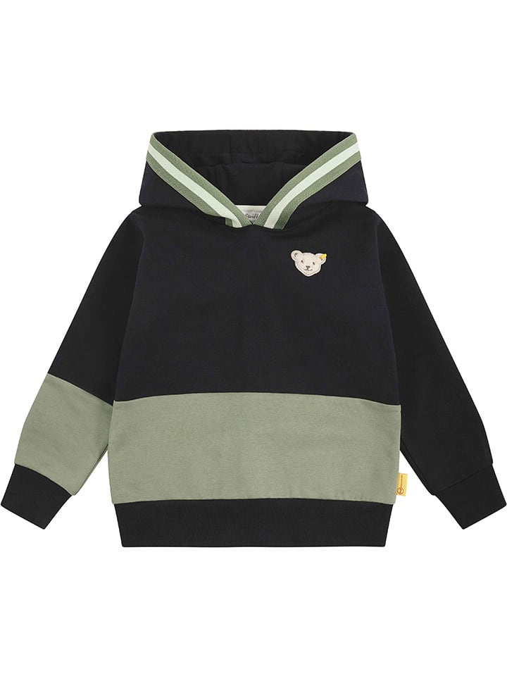 

Пуловер с капюшоном Steiff Hoodie, черный