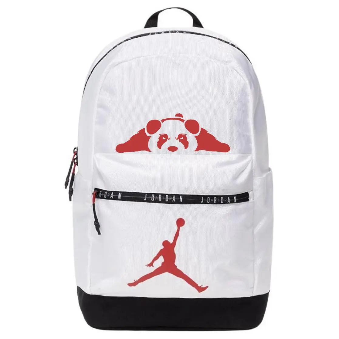 

Jordan Полиэстеровый рюкзак обычный унисекс белый, Low-Lying Panda