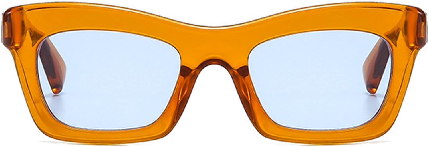 

Роскошные квадратные солнцезащитные очки для женщин и мужчин, модные дизайнерские мужские солнцезащитные очки, трендовые модели, защита от ультрафиолета UV400 mincl, Brown Blue