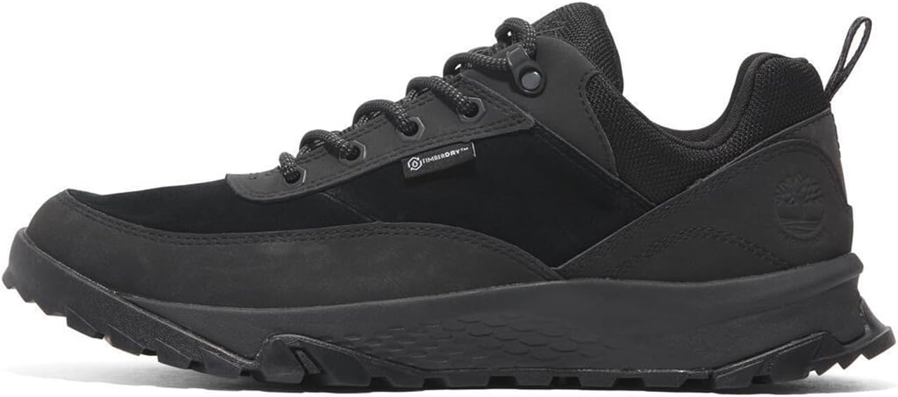 Timberland мужские низкие шнурованные водонепроницаемые походные ботинки Chukka Boat, Blk Leather — фото 4