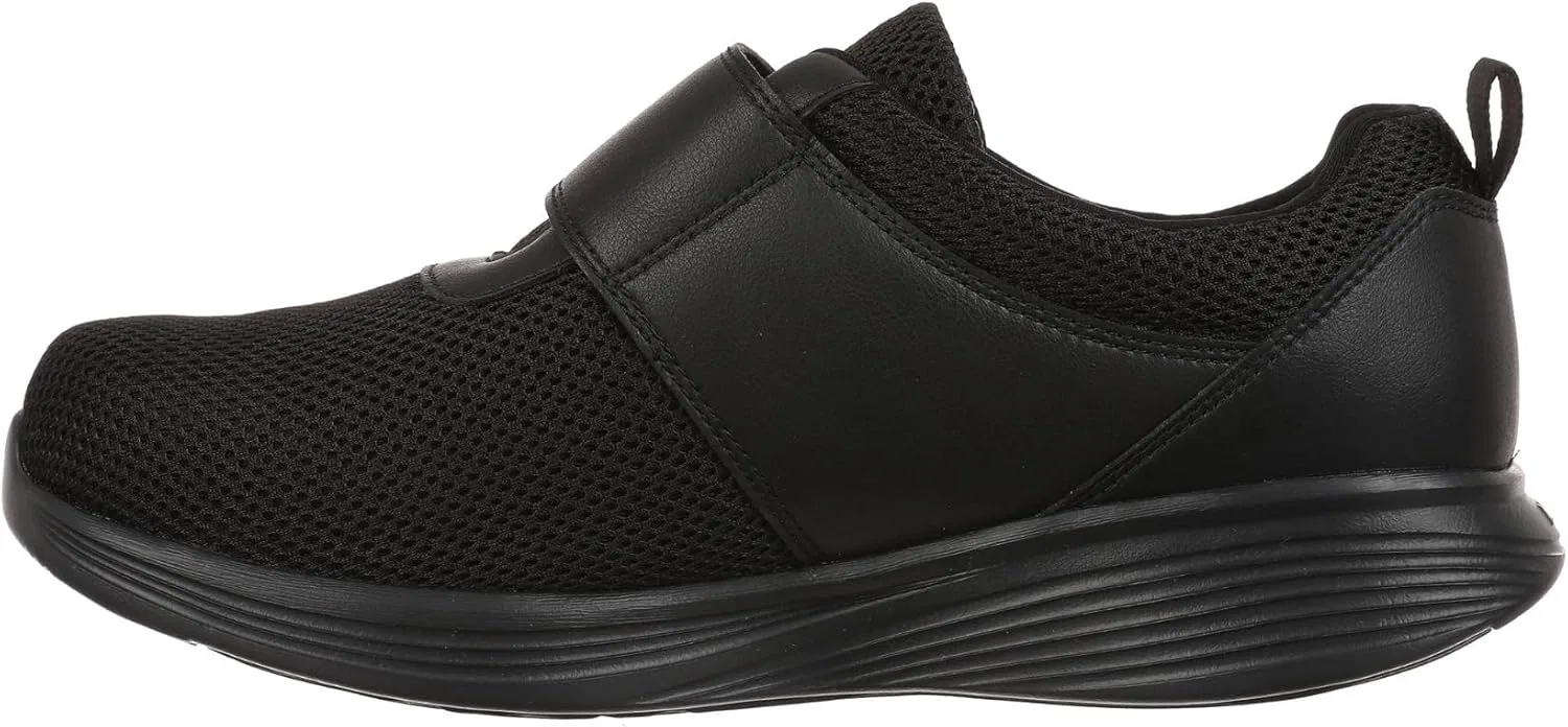 Мужские низкие кроссовки MBT Modena ACA.VELCRO 4F M, уровень 2, эффект рокера: средний, Black — фото 3