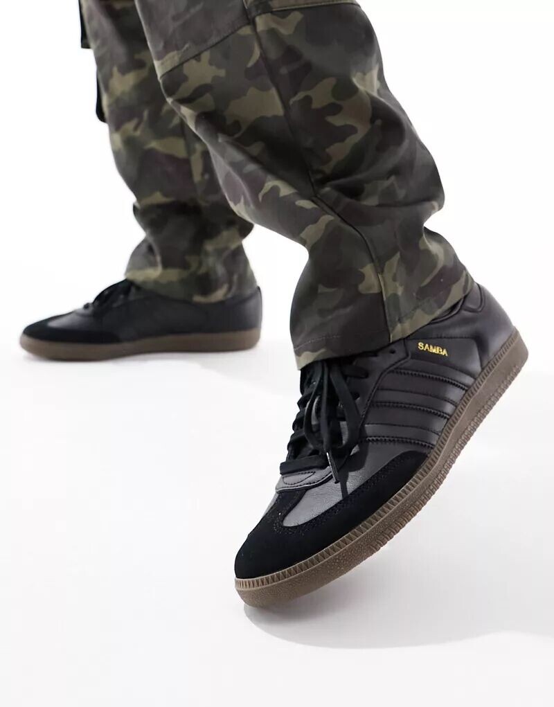

Черные кроссовки adidas Originals Samba OG, Черный, Черные кроссовки adidas Originals Samba OG