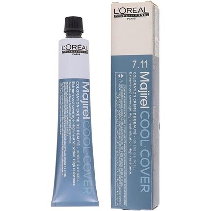 

Loreal Majirel Cool Cover 7,11 куб.см, средний темно-пепельный, 50 мл, L'Oreal