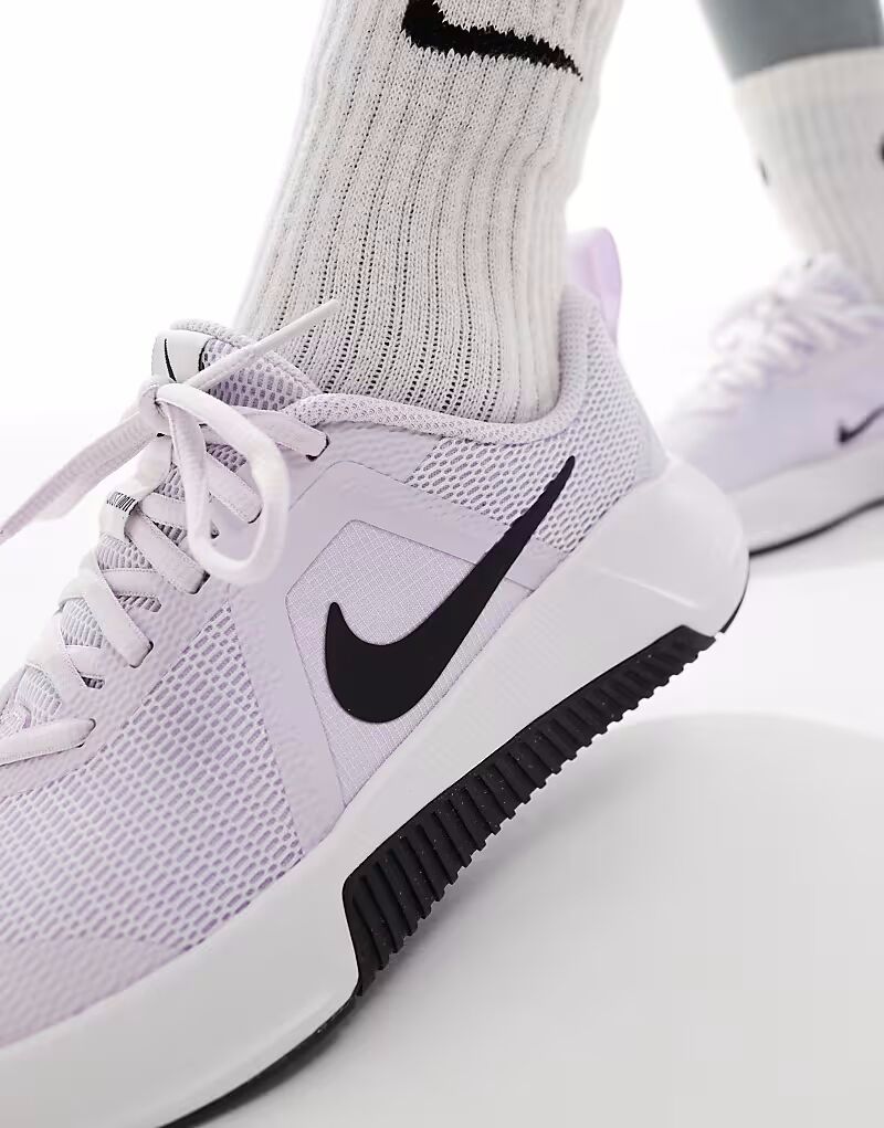 Кроссовки Nike Training MC 3 сиреневого и белого цвета — фото 4