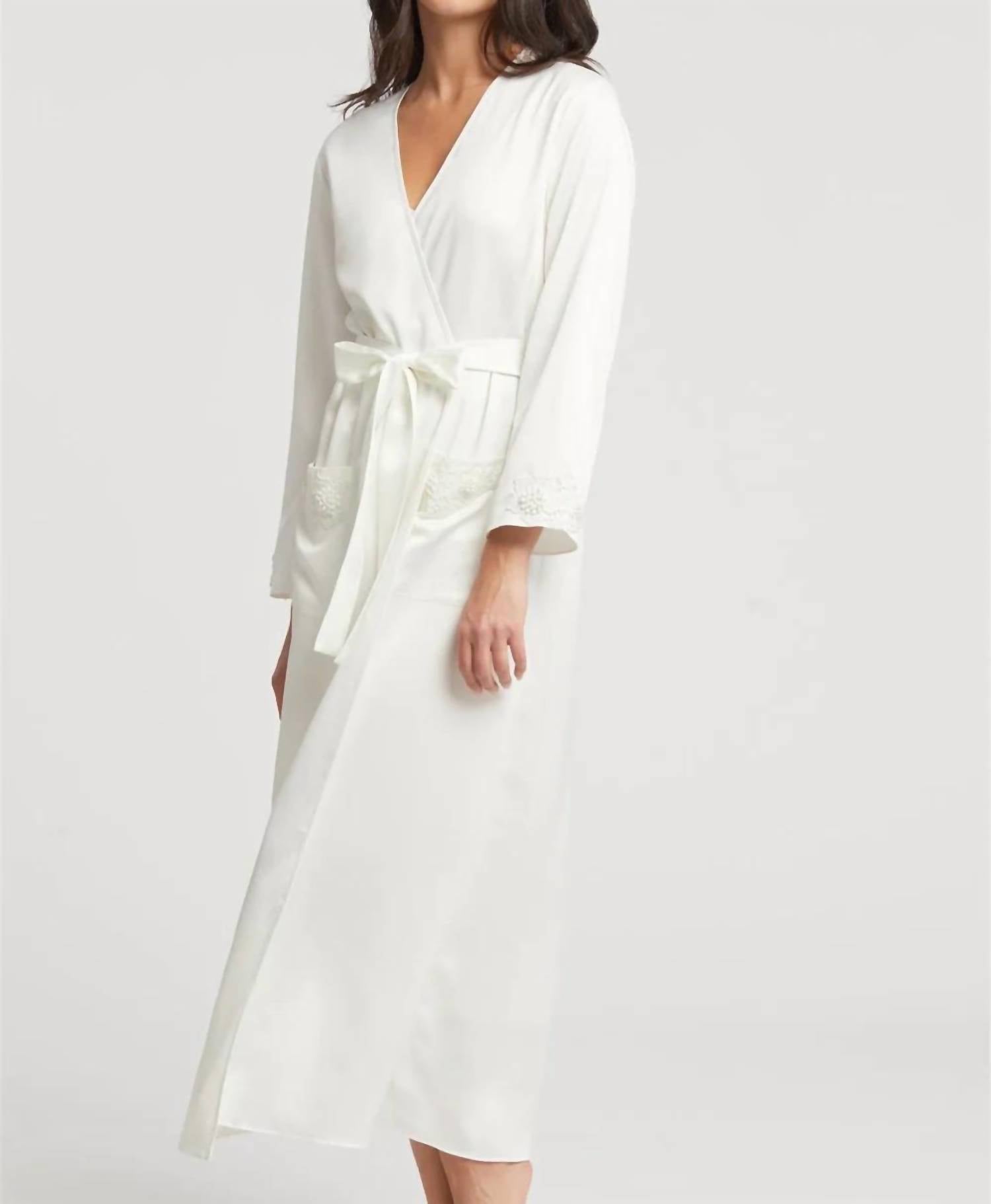 

Халат «Диана» цвета слоновой кости Rya Collection