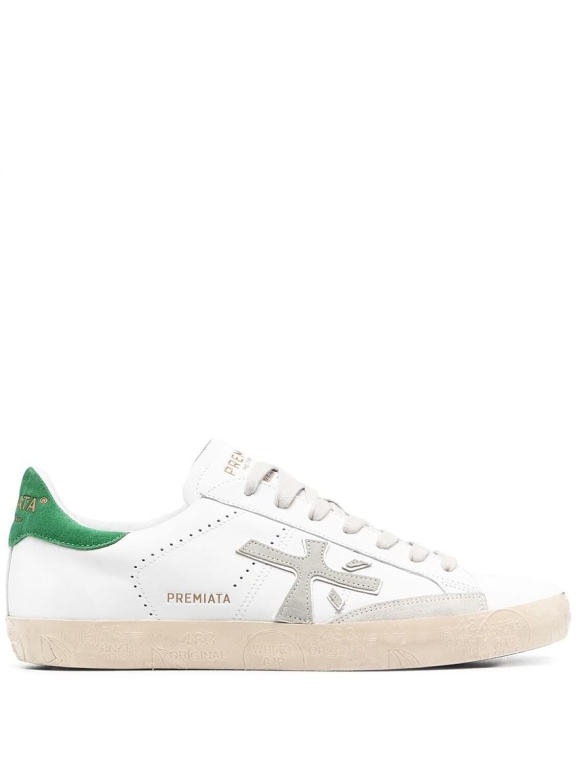 

Premiata кеды Steven, белый