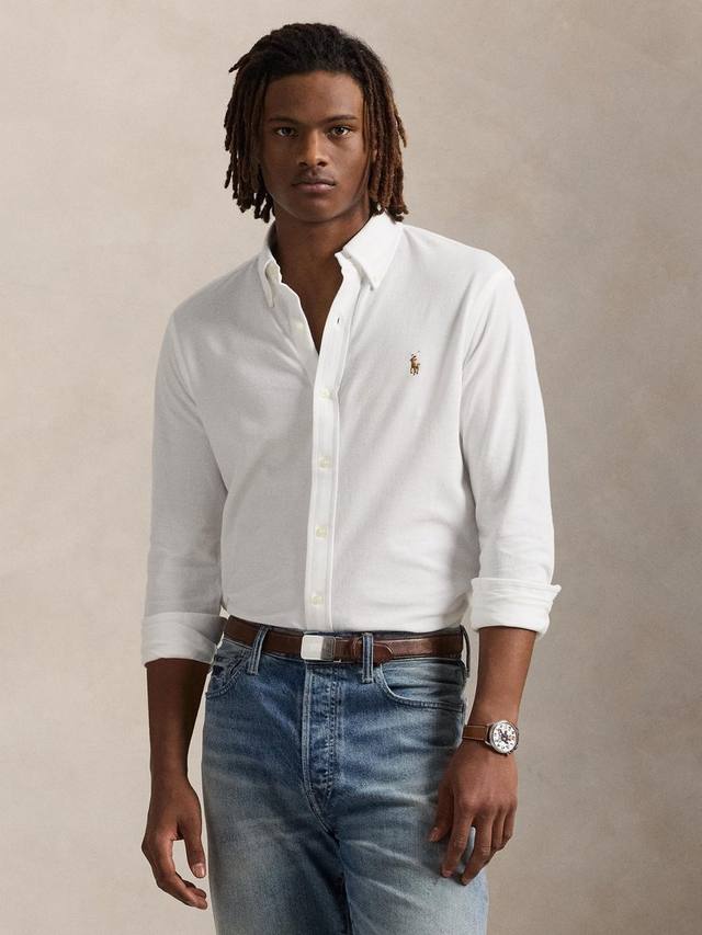 

Хлопковая рубашка поло Regular Fit Ralph Lauren, Latte Brown Heather