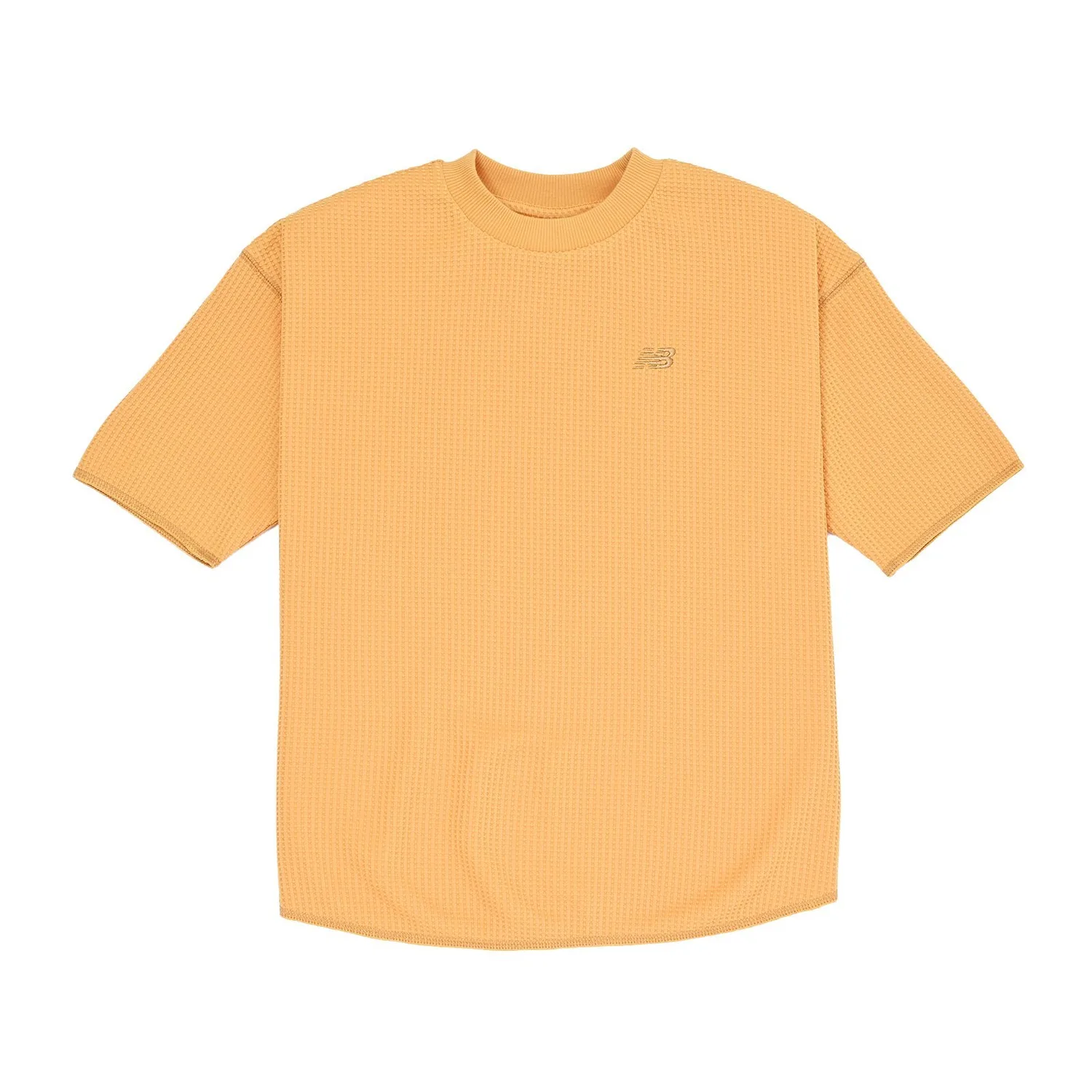 Футболка с коротким рукавом и вафельной текстурой (длина 5/8) New Balance, DAP Dried Apricots