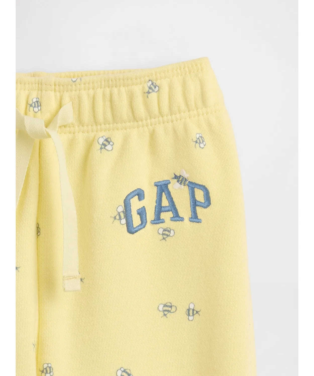 Джоггеры Gap Vintage Soft French Terry с логотипом, 77% хлопок 23% полиэстер, синие — фото 2