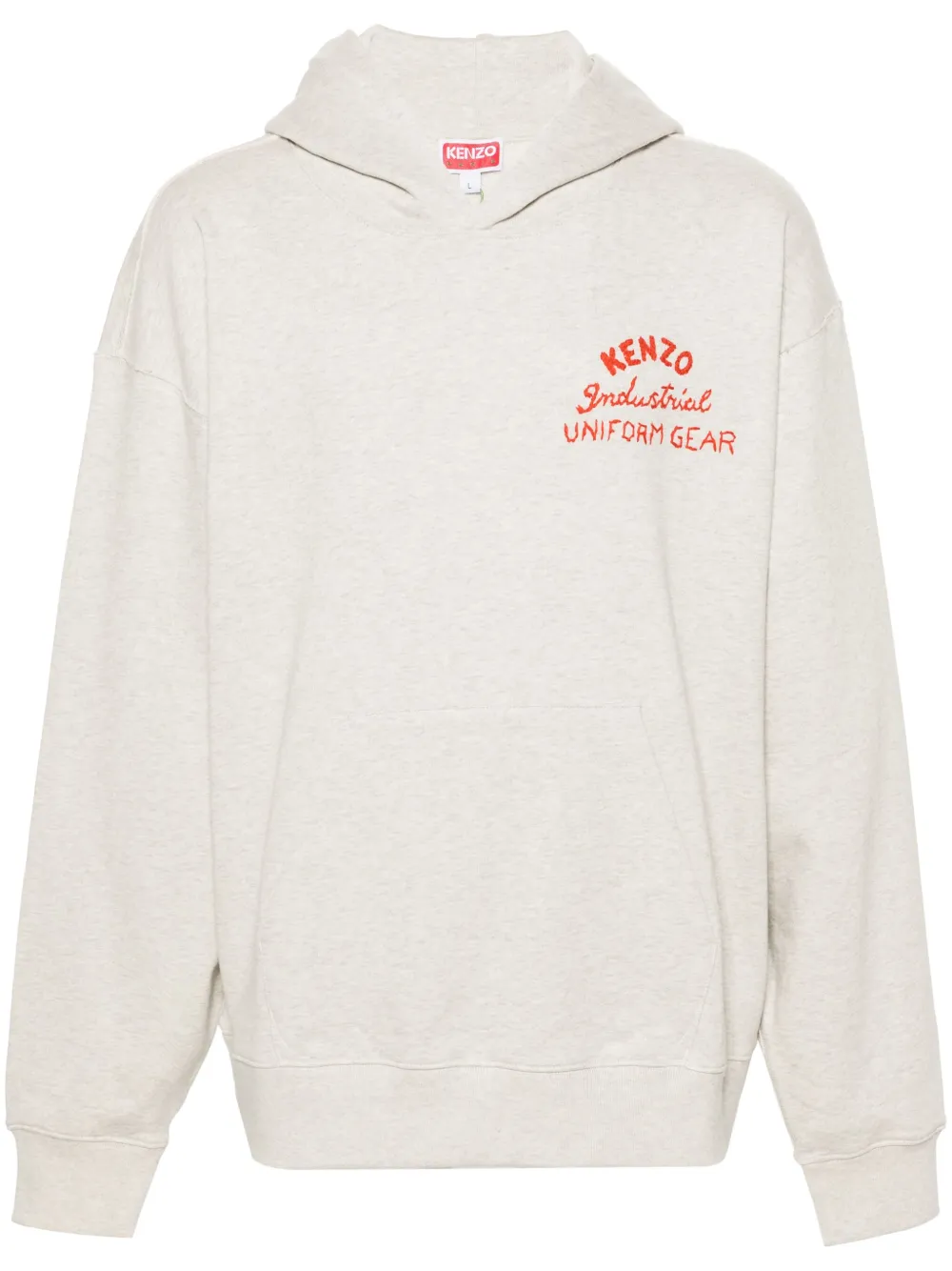 

Худи Drawn Varsity с вышитым логотипом KENZO, нейтральный