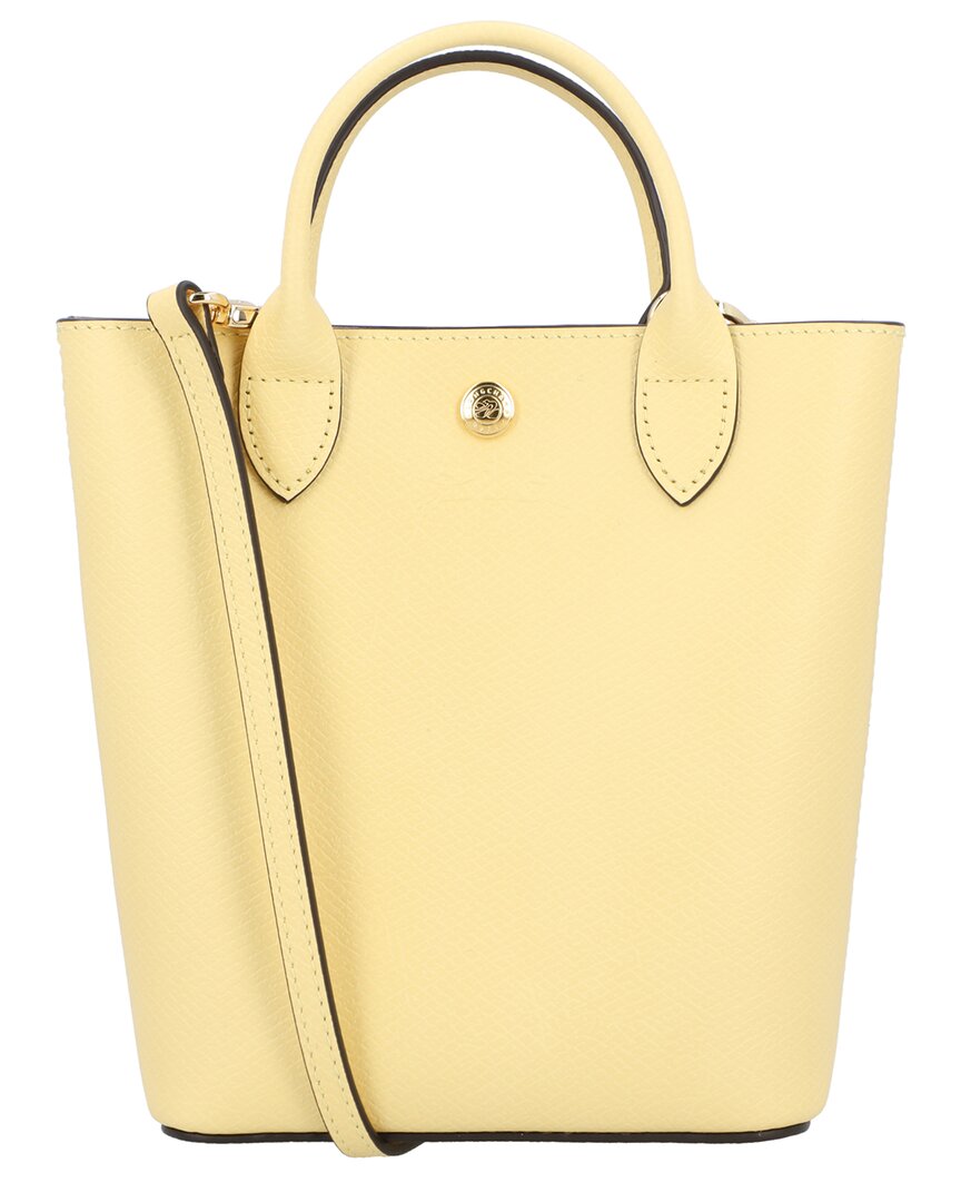 

Сумка-тоут Longchamp Épure XS из кожи, желтый