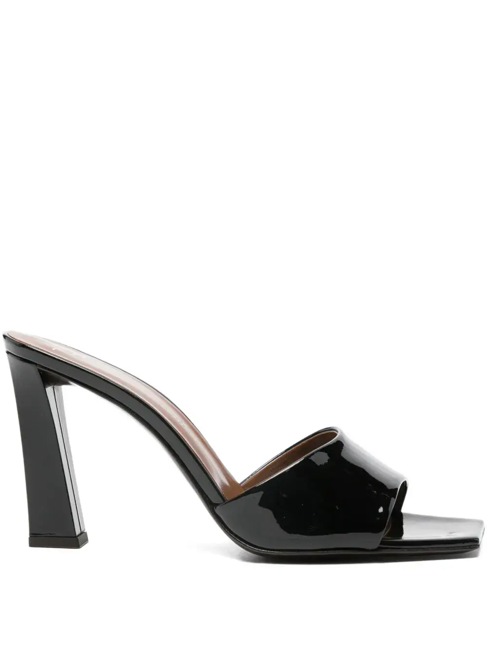 Мюли на блочном каблуке Giuseppe Zanotti, черный