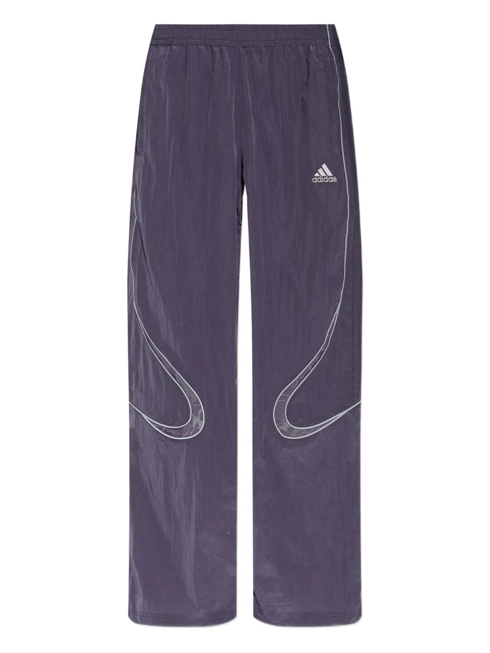 

Спортивные брюки с вышитым логотипом Adidas, фиолетовый