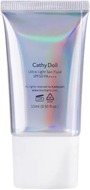 Солнцезащитный крем для лица Cathy Doll Ultra Light Sun Fluid, 15 мл — фото 2