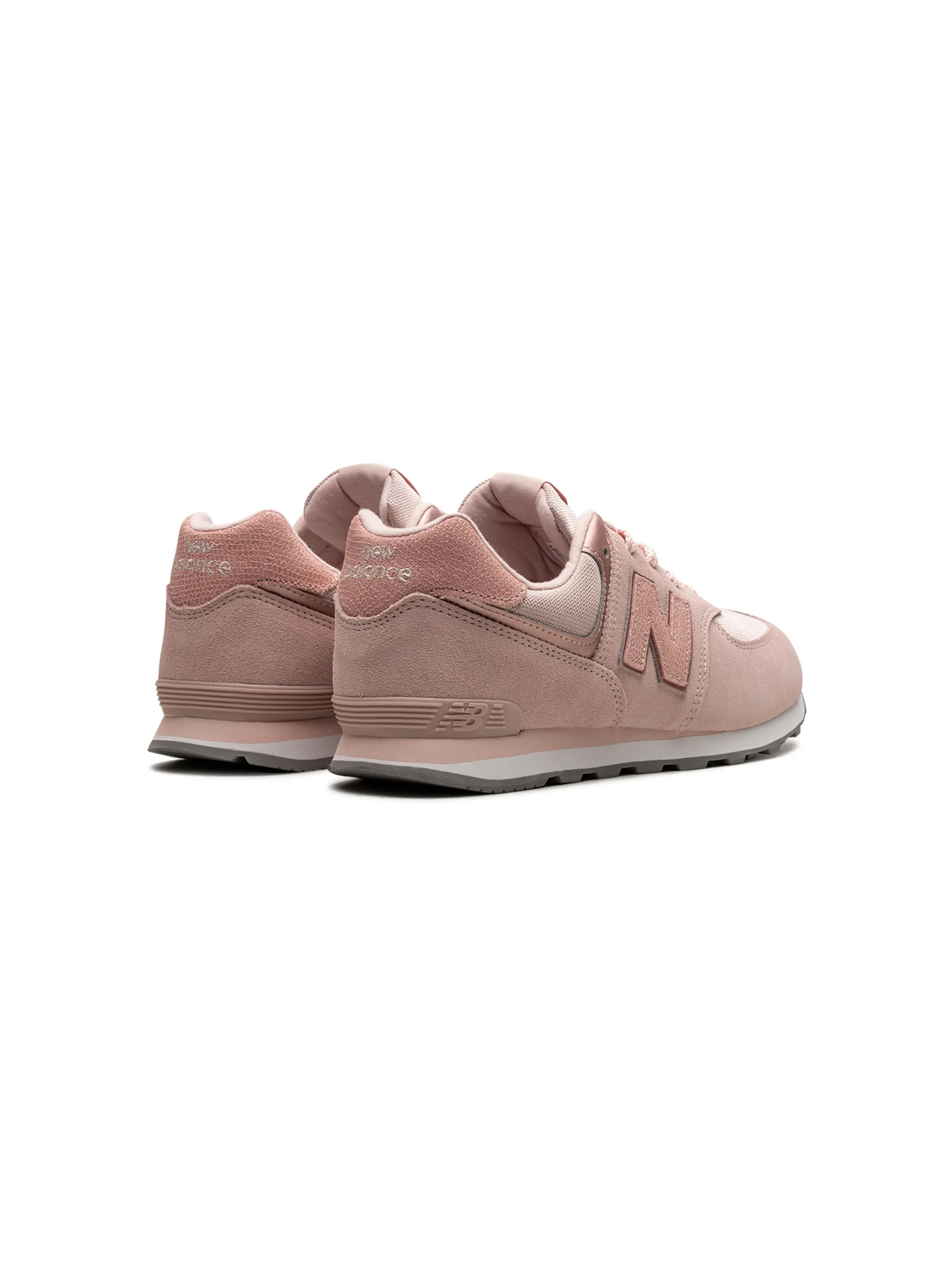 Кроссовки 574 Pale New Balance Kids, розовый — фото 3