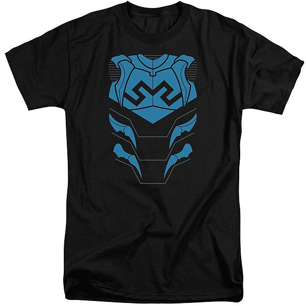 

Футболка с коротким рукавом Justice League of America Blue Beetle, взрослая, удлиненная Licensed Character