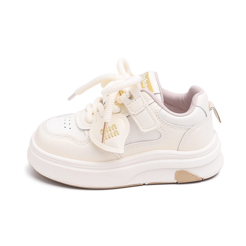 

Детские дышащие легкие амортизирующие устойчивые к истиранию скейтбордские кроссовки Budding BODING, бежевый хаки