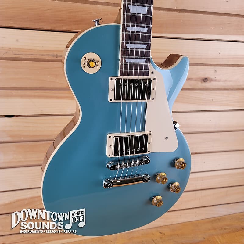 

Электрогитара Gibson Les Paul Standard 50s Plain Top with Gibson Hard Case - Inverness Green