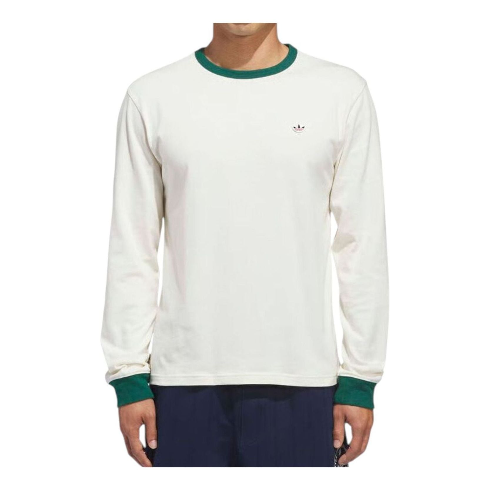 

Футболка с длинными рукавами Adidas x CLOT Rib Logo, азиатский размер, цвет «белый»