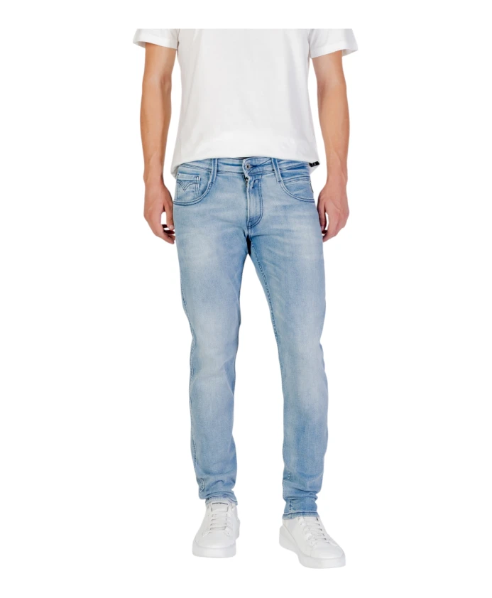 

Современные джинсы свободного кроя Replay, синий