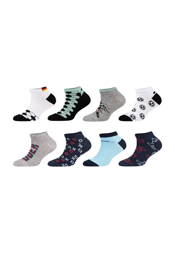 Носки Motiv 8er pack socks Camano, черный микс
