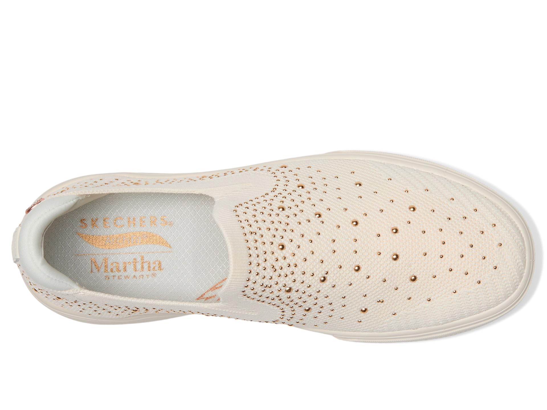 Кроссовки SKECHERS Martha Stewart:Arch Fit Arcade, цвет Off White — фото 2